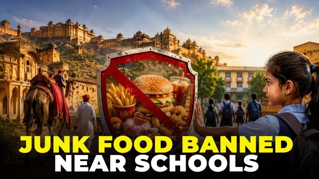 Rajasthan Govt Ban Junk Food Near Schools