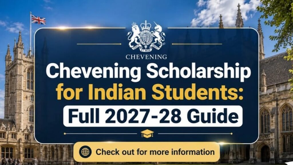 Chevening 2027 Complete guide