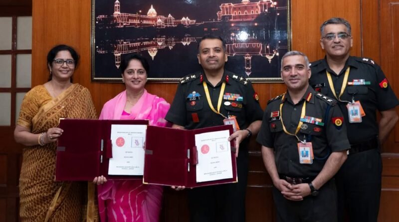 MGD Girls’ School signs MoU with Indian Army to support education of Army personnel’s wards