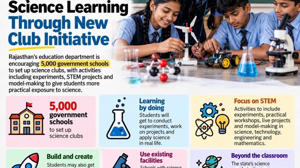 Rajasthan schools to get more hands-on with science through new clubs